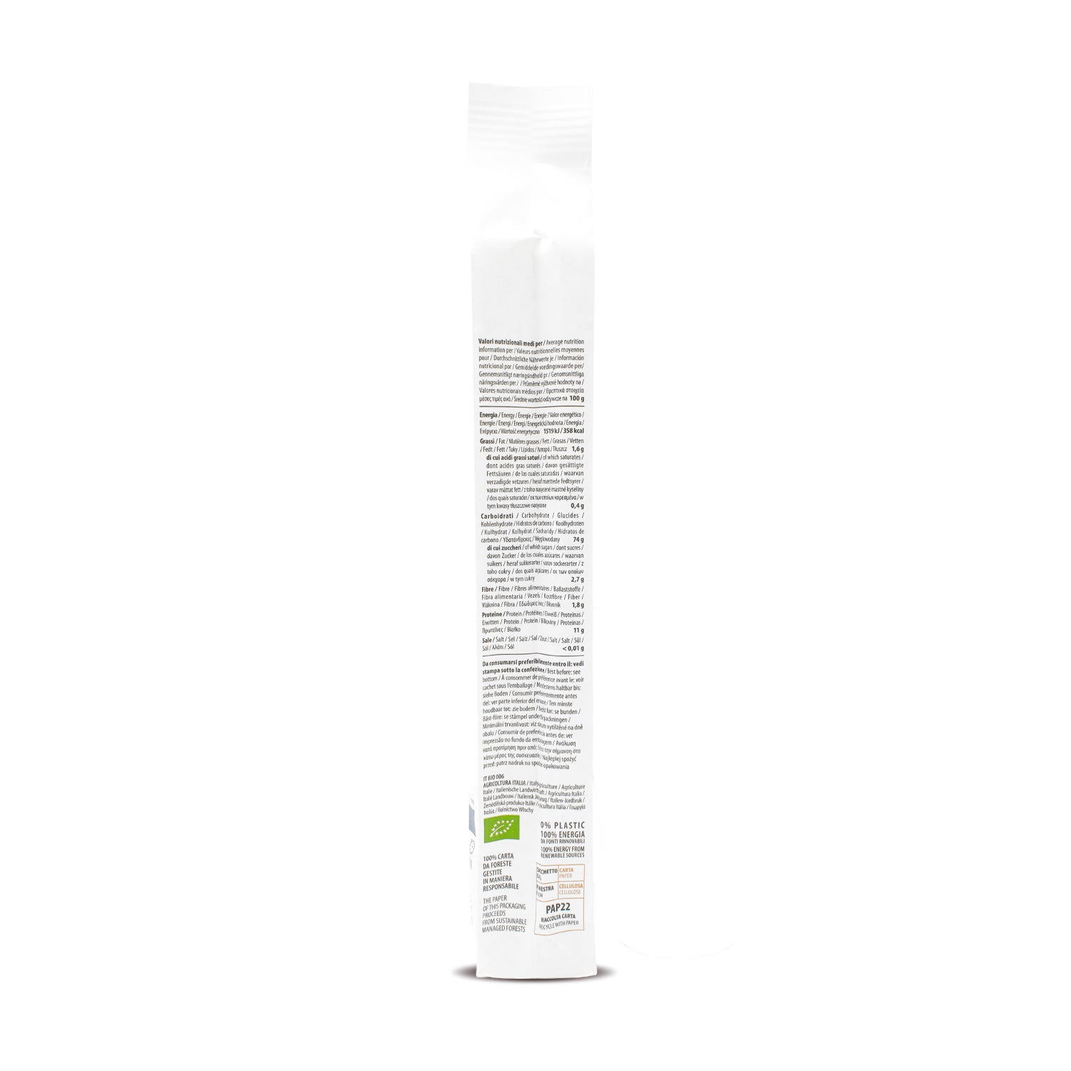 Espagueti espelta bio Girolomoni 500g