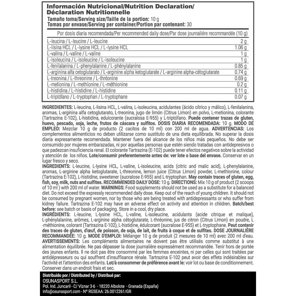 Master Amino - 300g - Bebida Energetica - Endurece Los Músculos - Masmusculo_4