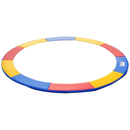 Homcom Cubierta Protectora Para Cama Elástica Trampolín Ø244 Cm Multicolor_0