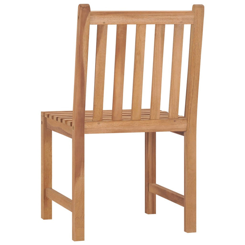 Vidaxl Sillas De Jardín 6 Unidades Con Cojines Madera Maciza De Teca_5