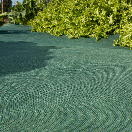 Malla Geotextil 80 Gr Verde Oscuro Para Invernaderos Y Jardines 1,5x10 M / Multicolor_0