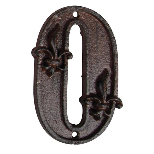 Número 0 para identificar casa