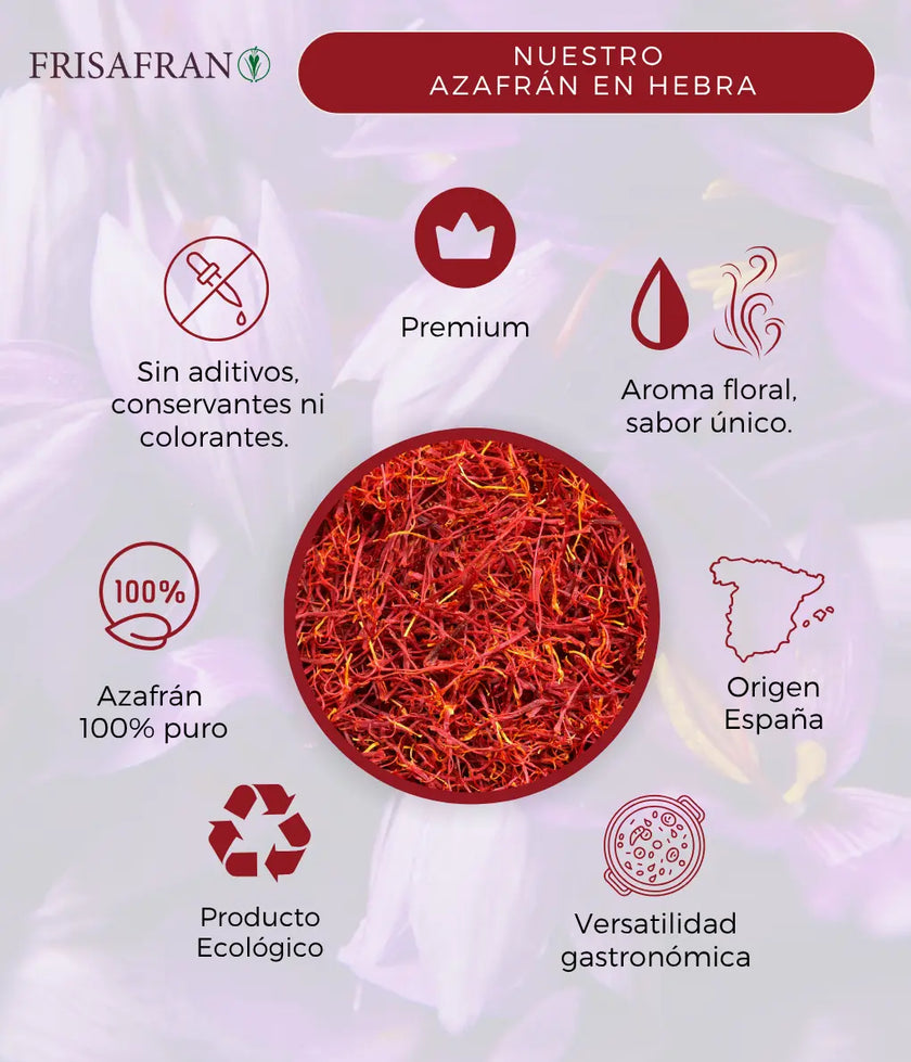 Azafrán En Hebra - Calidad Y Sabor | Frisafran 10 G_2