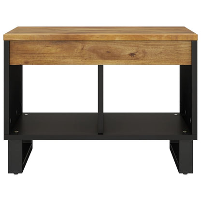 Mesa De Centro De Madera Maciza Mango 55x50x40 Cm_1