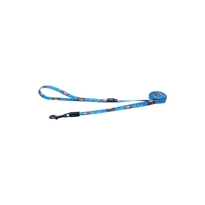 Correa Para Perro, Modelo Fusion De Rogz, Estampado Comic Azul. Talla L (21-40kg)_0
