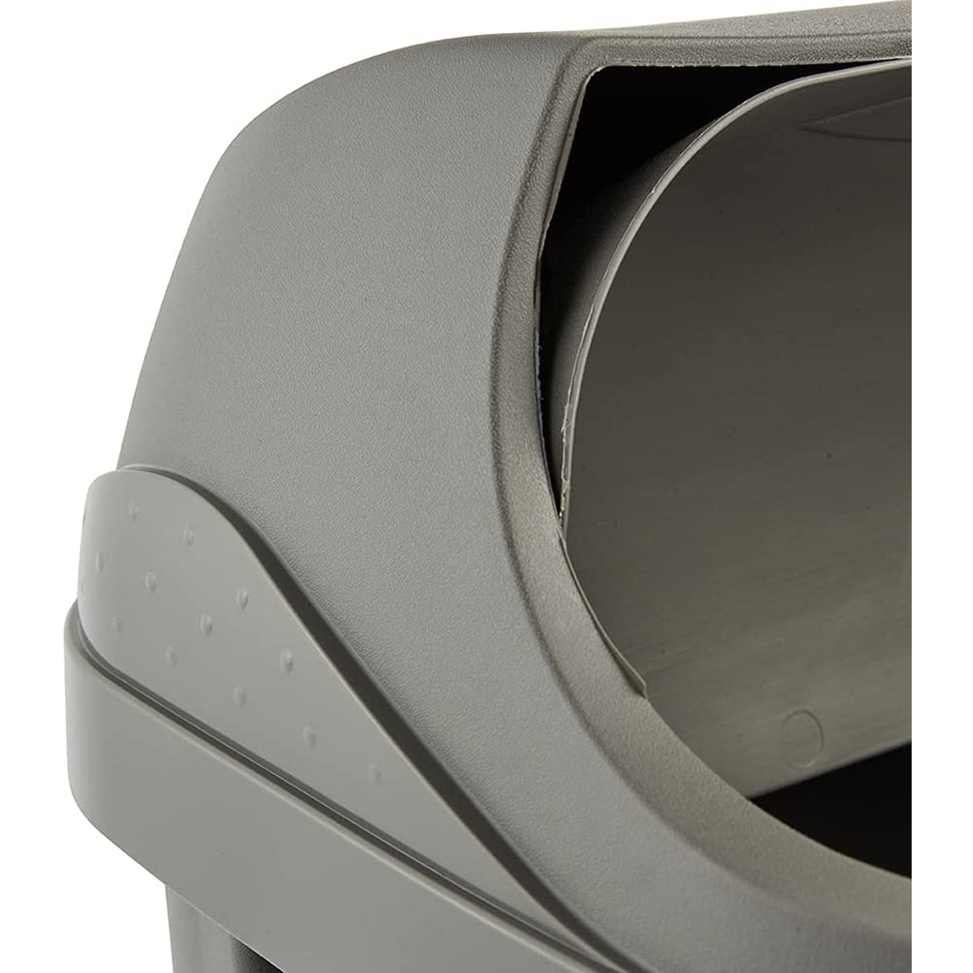 Cubo De Basura Eco Con Tapa Deslizante, 25 L, Rasmus, Gris_4