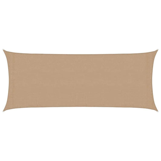 Vidaxl Toldo De Vela Hdpe Gris Taupe 160 G/m² 2x5 M_0