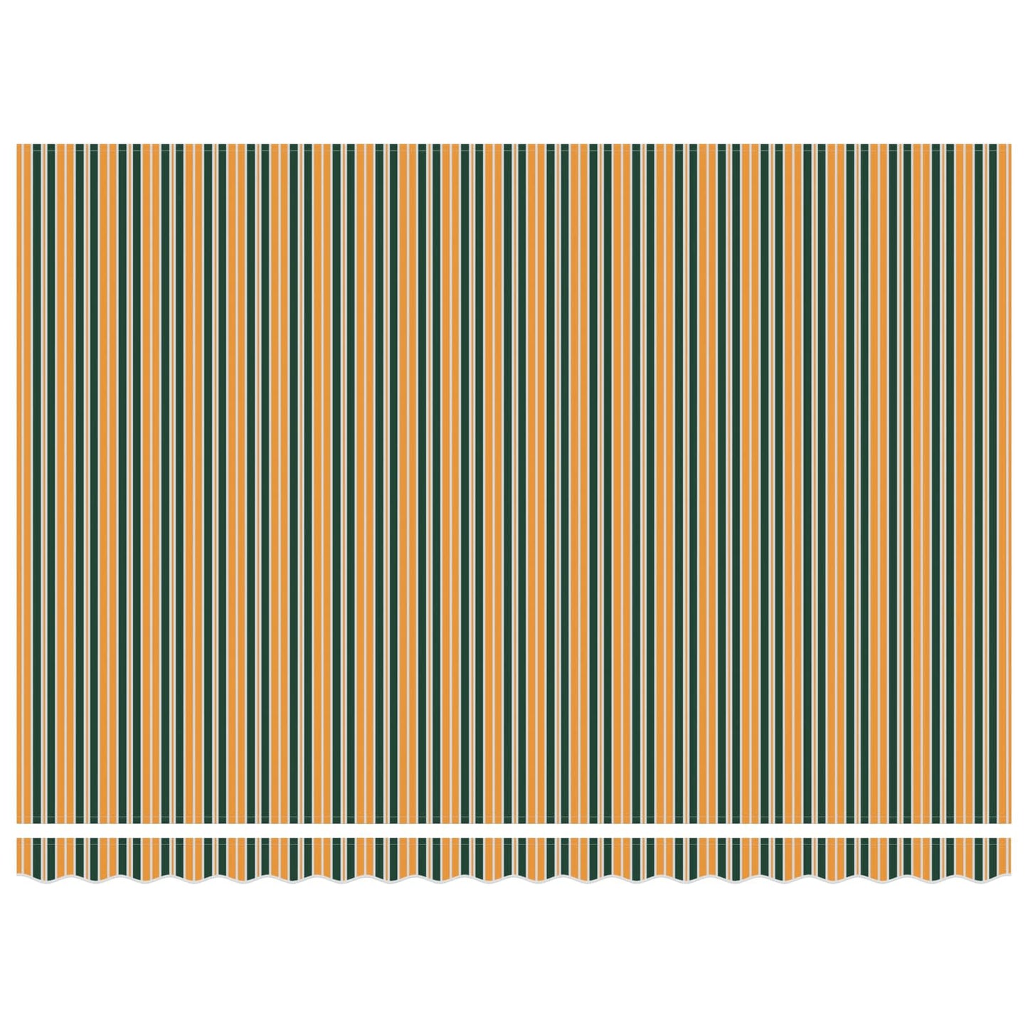 Toldo Retráctil Verde Y Amarillo 450 X 300 Cm_5