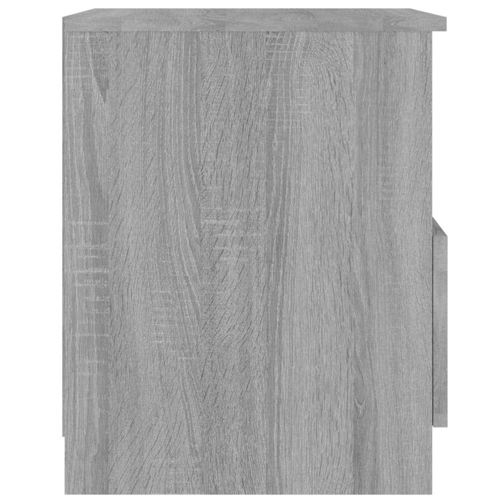 Mesitas Noche 2 Uds Madera Ingeniería Gris Sonoma 40x40x50 Cm_3