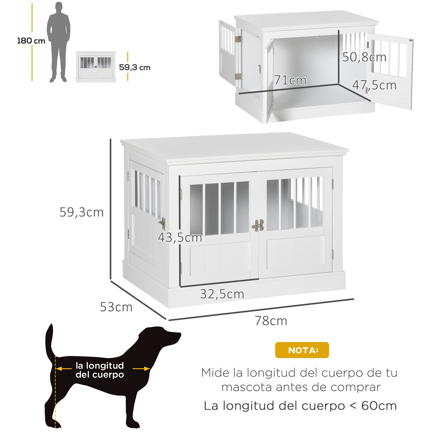 Pawhut Jaula Para Perros_2