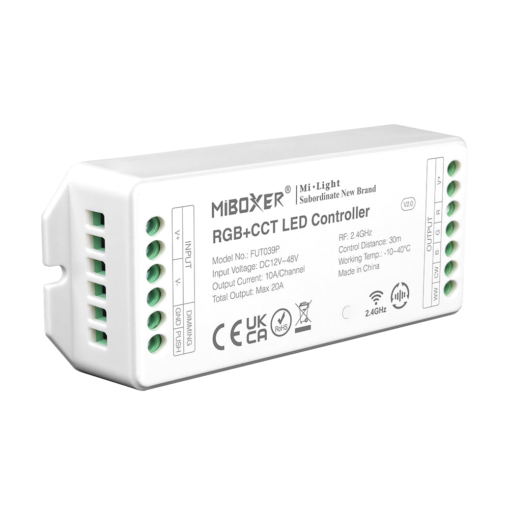 Controlador 2.4g Rf, Dc12-48v, 20a, Rgb+cct_3