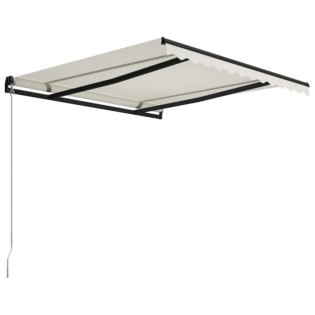 Toldo Manual Retráctil Color Crema 300x250 Cm_2
