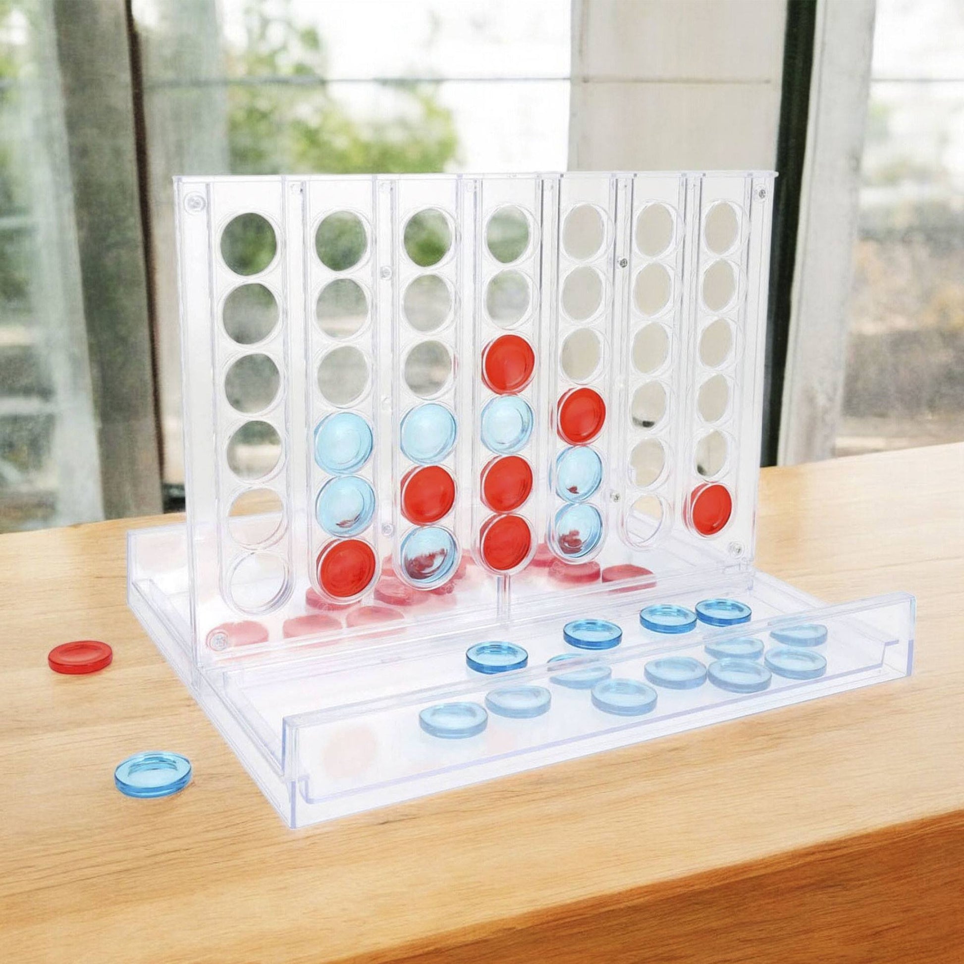 Well Home - Juego De Cuatro En Raya En Base Transparente