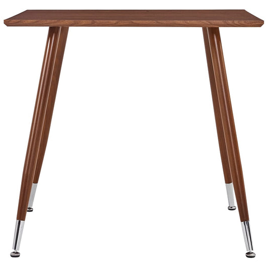 Mesa De Comedor Mdf Marrón 80,5x80,5x73 Cm_0