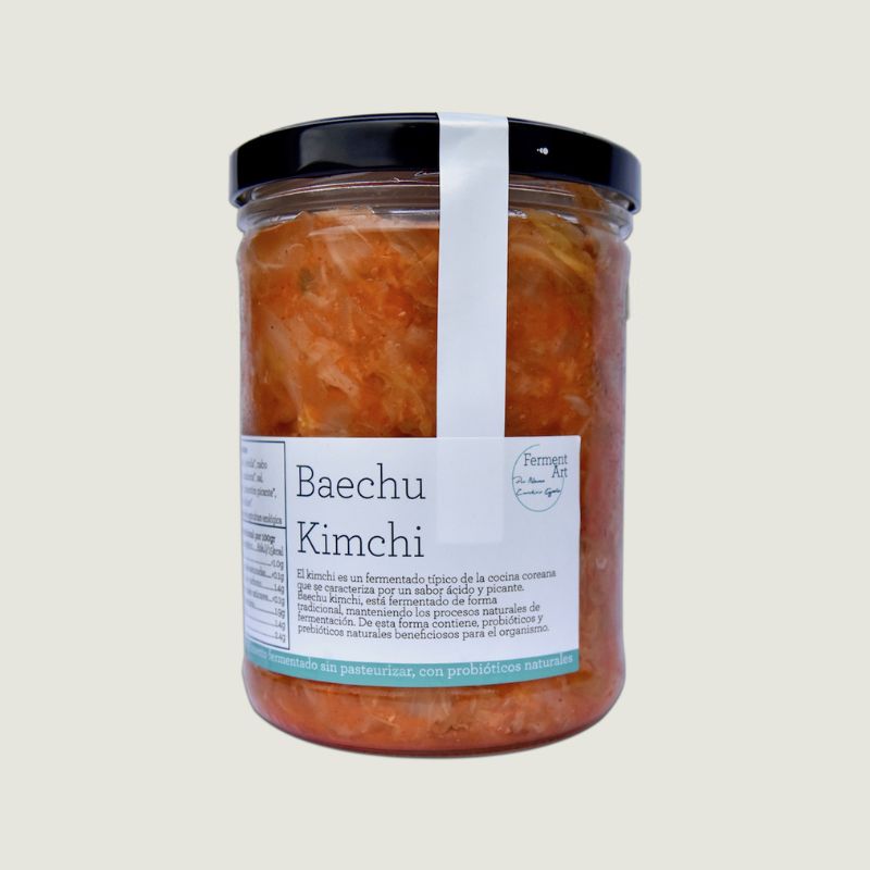 Kimchi Baechu Eco Sin Pasteurizar Ferment Art 400 Gr