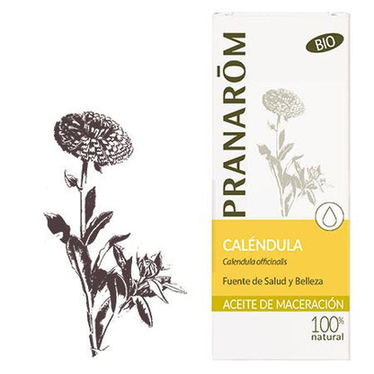 Aceite Vegetal Caléndula BIO Pranaróm 50 ml