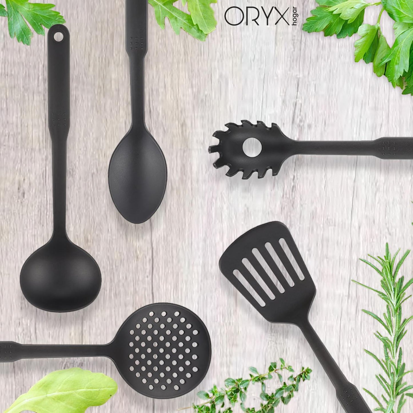 Cuchara Cocina Nylon Basic 30,5 X 7 Cm._2