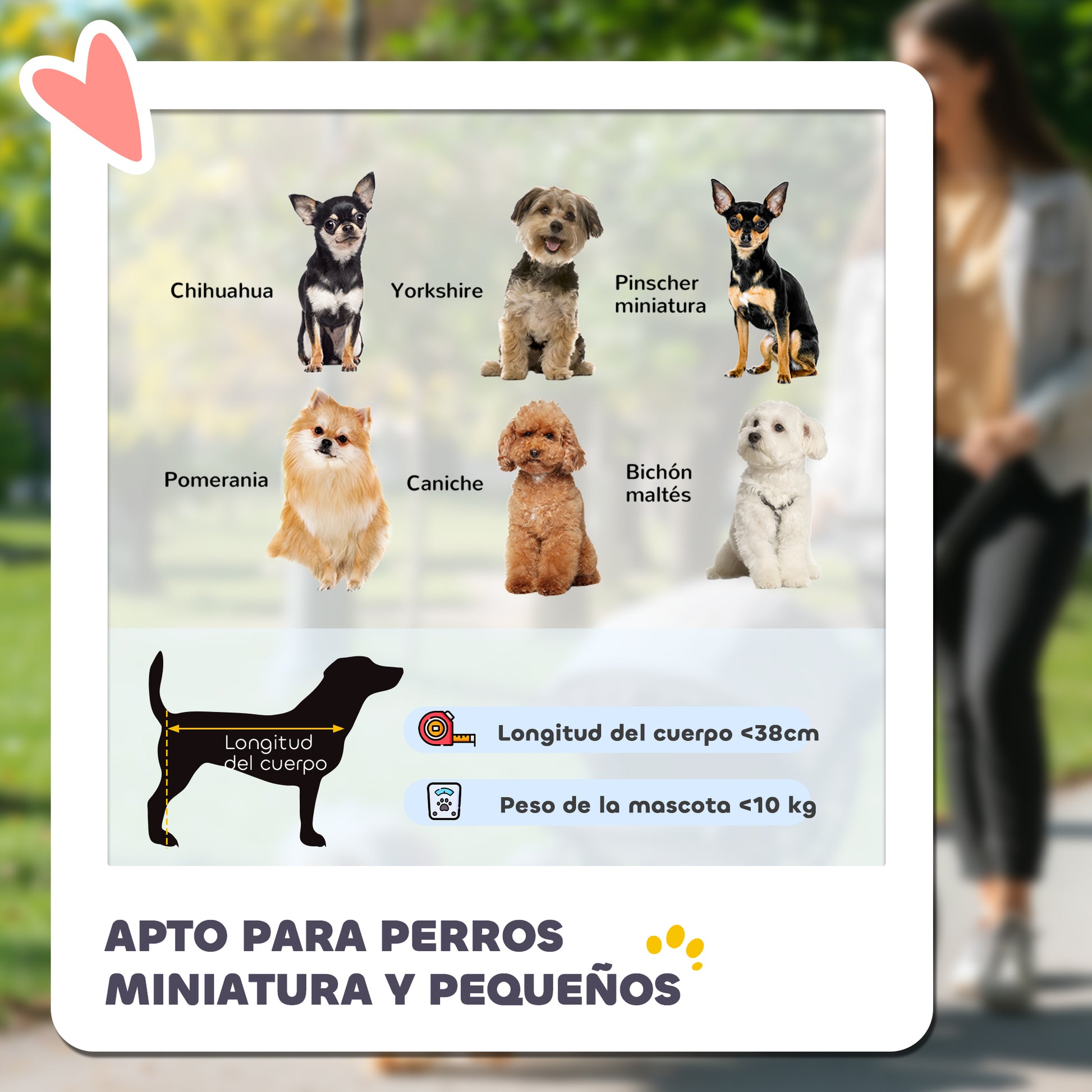 Pawhut Carrito Para Perros Plegable Con 2 Puertas 80x44,5x97 Cm Gris Claro_3
