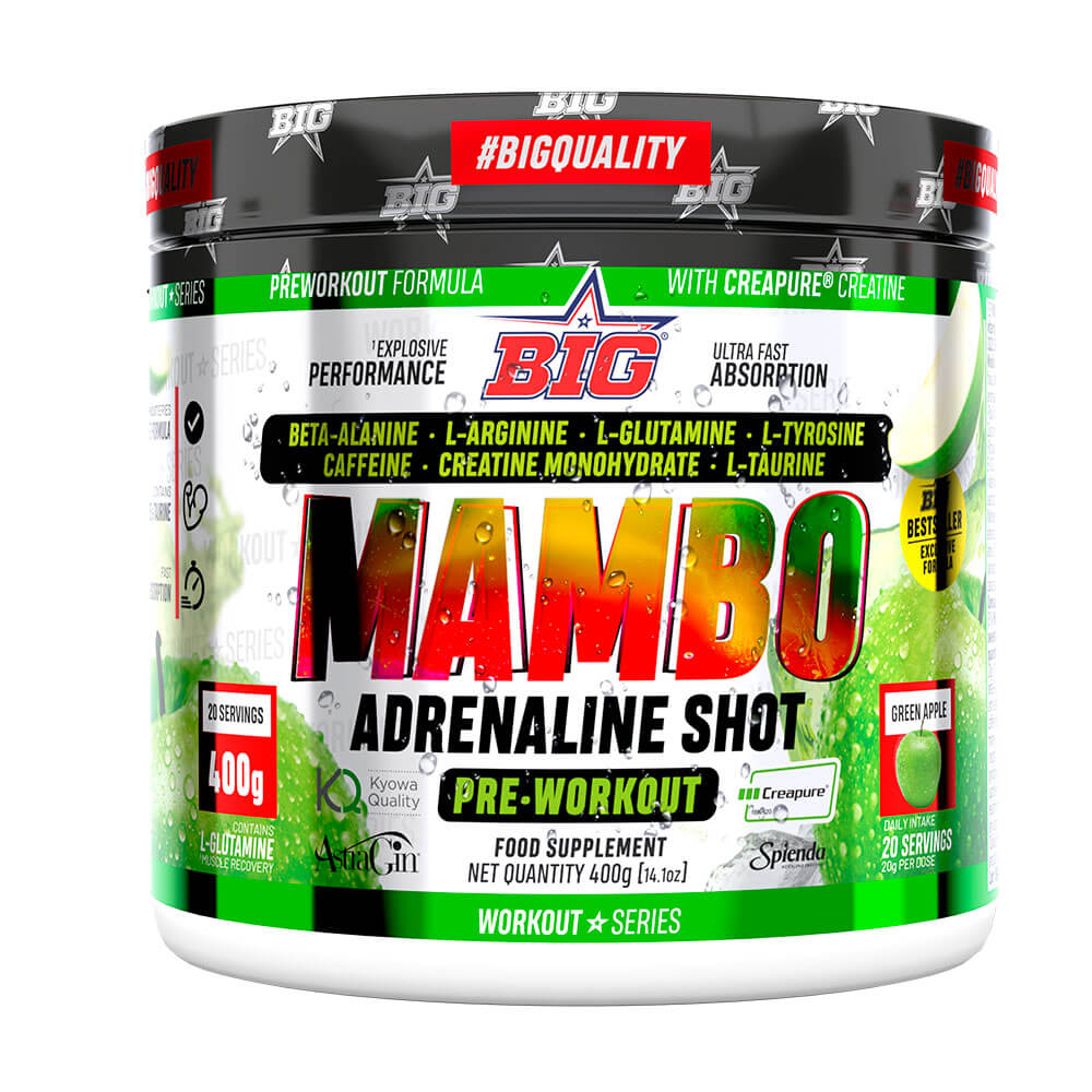 Mambo - 400g - Manzana Verde - Pre Entreno - Big_0