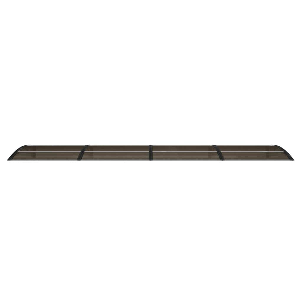 Marquesina Para Puerta De Policarbonato Negra, 400 X 100 Cm_3