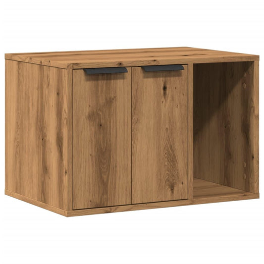 Vidaxl Mueble Arenero Para Gatos Madera Ingeniería Artisian 60x40x40cm_0