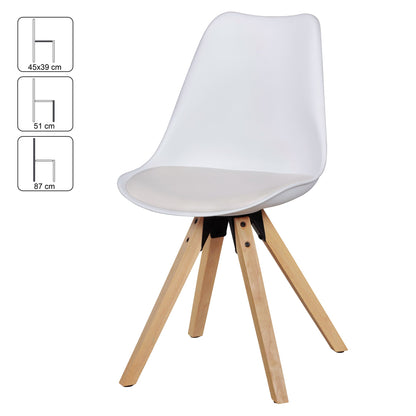 Silla De Comedor Estilo Clásico Y Sofisticada, Modelo Wl5.024_3