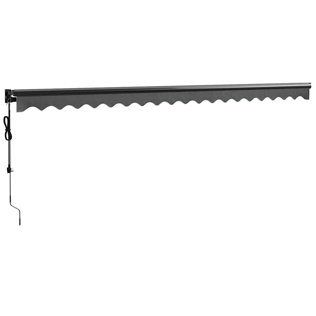 Toldo Retráctil Automático Gris Antracita 5x3 M_3