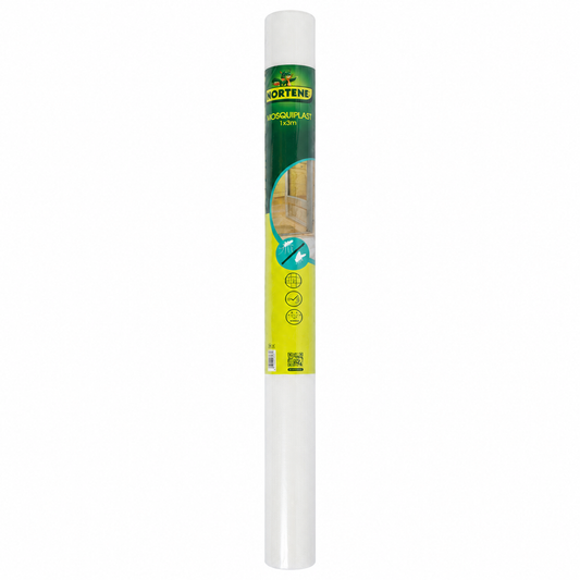 Malla Mosquitera Mosquiplast 1,2x50 M Blanco Nortene_0