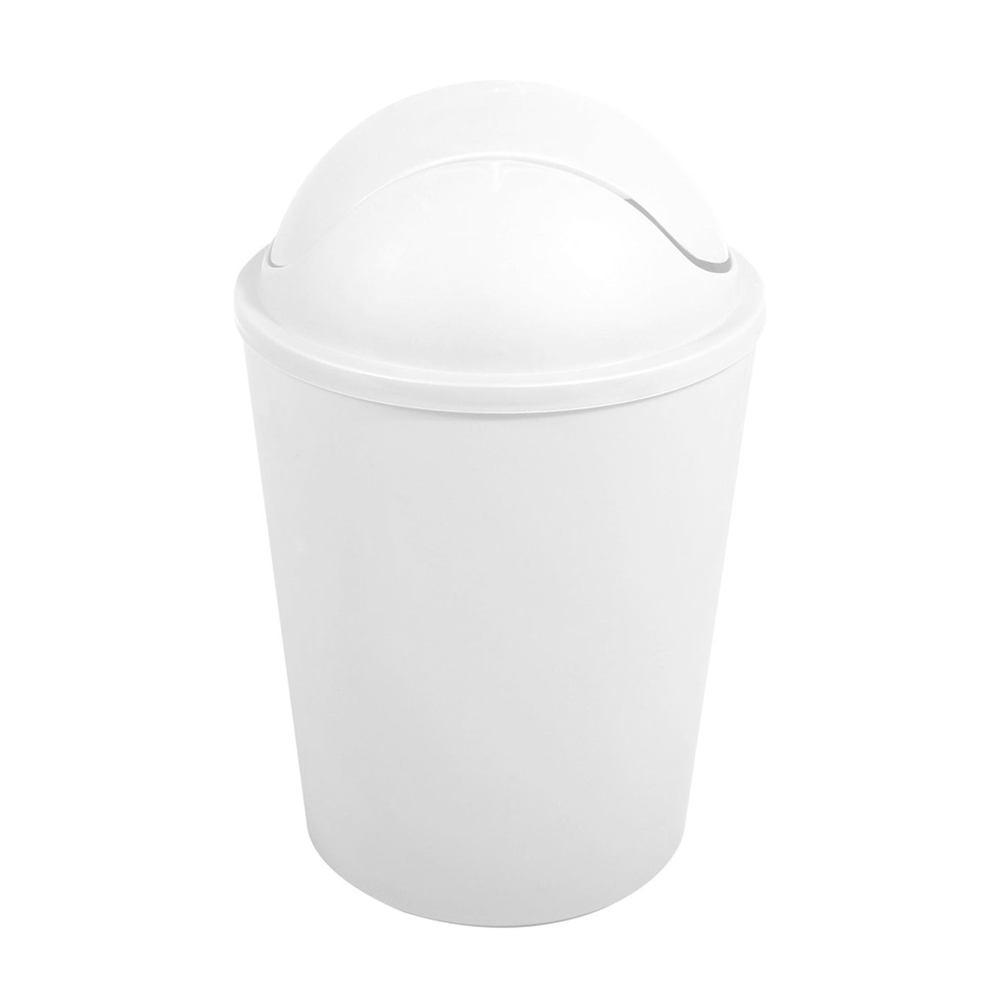 Cubo De Basura ako 5,5l Con Tapa Abatible Blanca_2