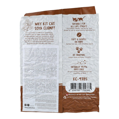 Pack 2x Kit Cat Arena Eco SoyaClump Pack Ahorro - Coffee 7 L Arena para gatos