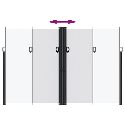 Vidaxl Toldo Lateral Retráctil Blanco 220x1200 Cm_4