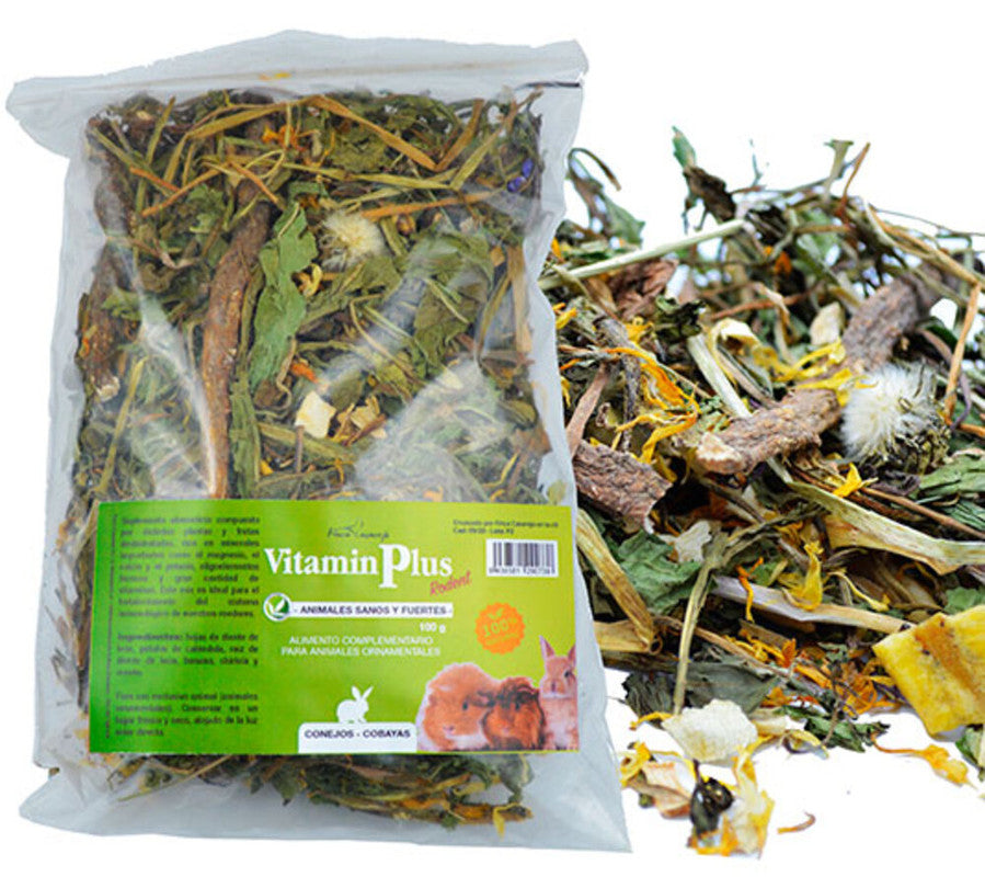 Vitaminplus Rodent - 400 G -alimento Complementario Para Conejos, Cobayas, Chinchillas Y Otros Pequeños Animales_0