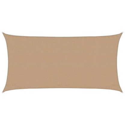 Vidaxl Toldo De Vela Hdpe Taupe 160 G/m² 3x6 M_0