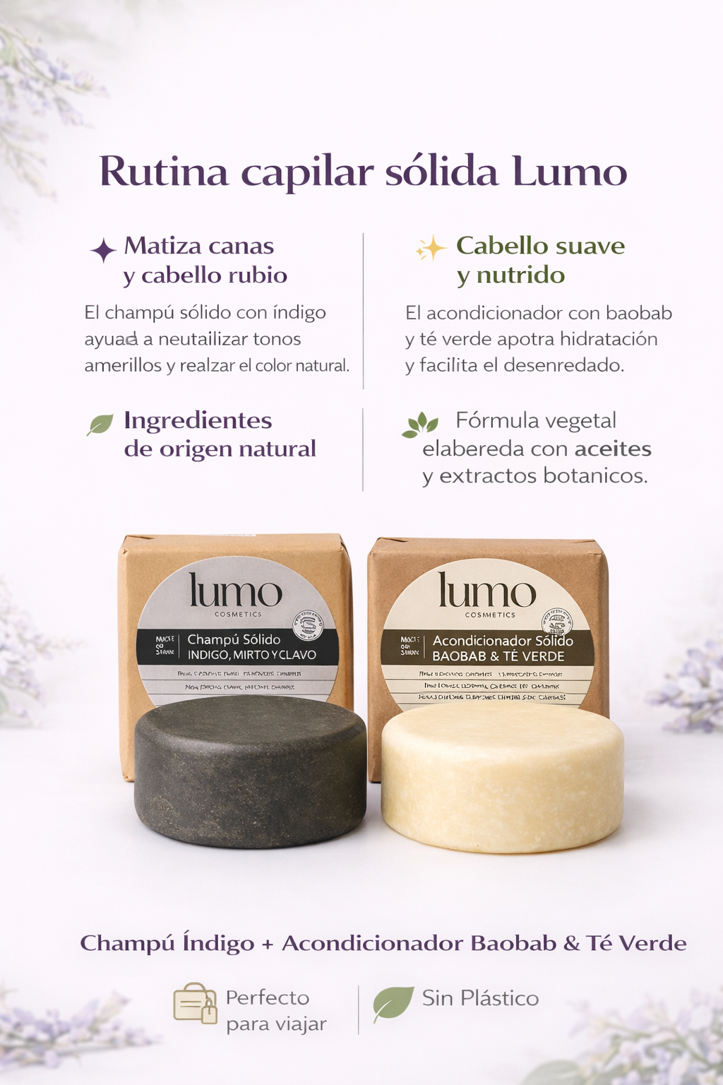 Pack Rizos | Champú Sólido Rizos + Acondicionador Baobab | Lumo Cosmetics_1
