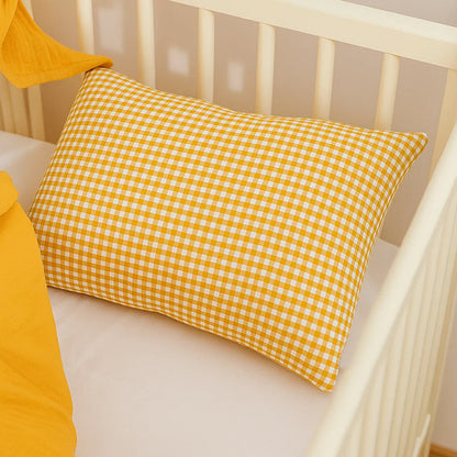 Cojín Rectangular De Algodón Orgánico Vichy