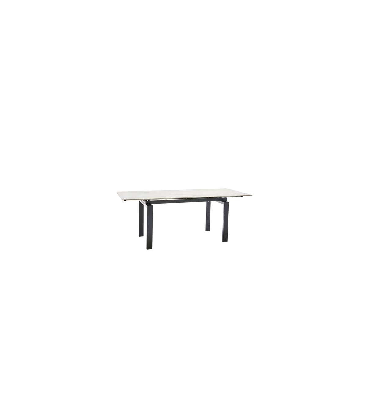 Mesa De Comedor Cheap Garona Extensible Patas Negras. 140200 Cm(ancho) 76 Cm(altura) 90 Cm(fondo)_2