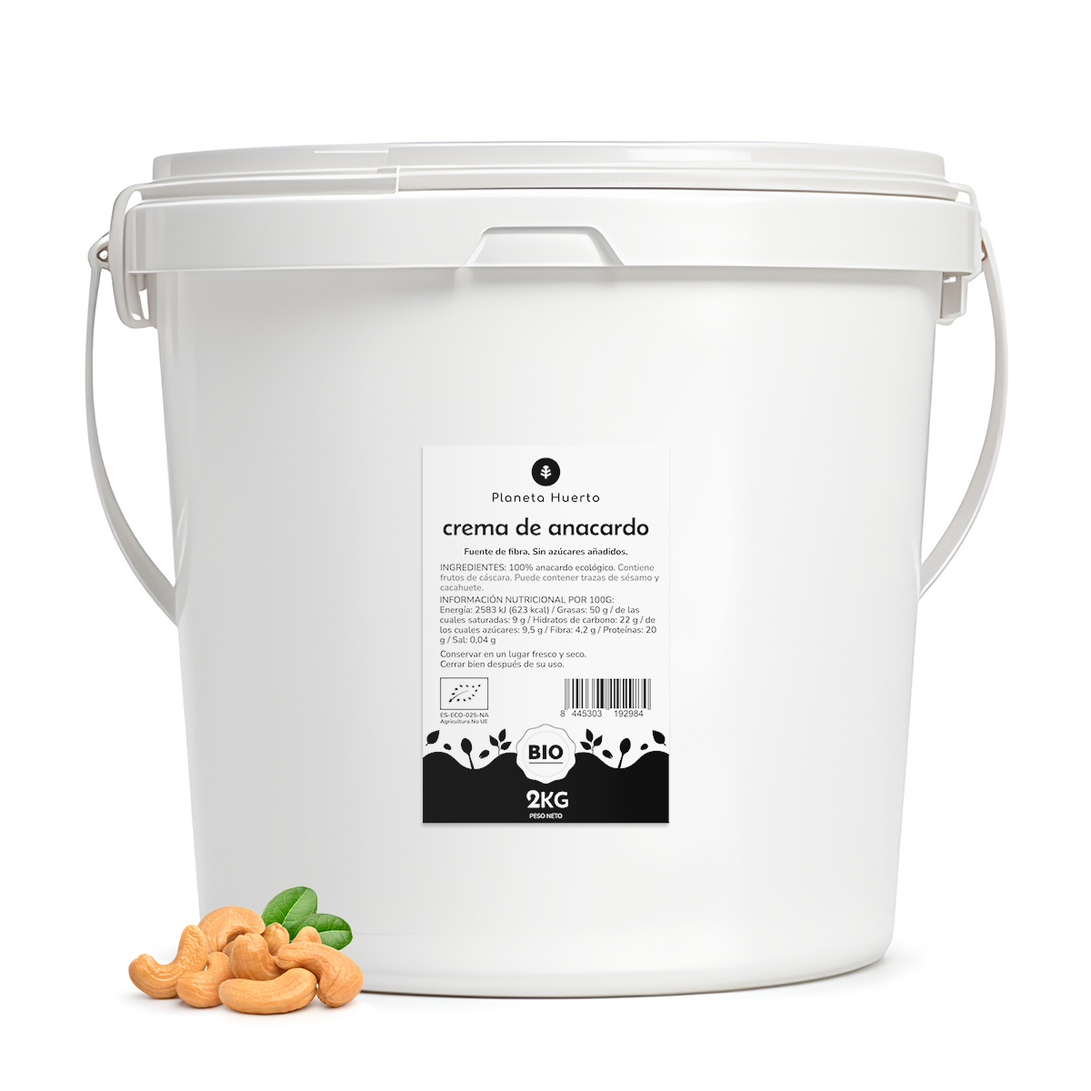 Crema de Anacardo ECO Planeta Huerto 2kg