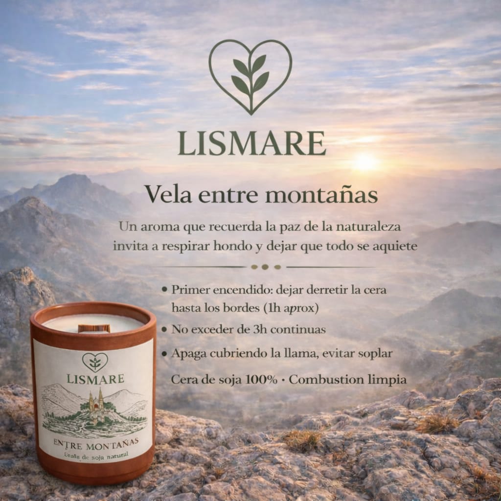Vela De Soja Entre Montañas  150 g_5