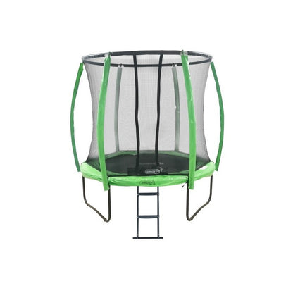 Cama Elastica Masgames Premium 244 Con Red Protectora, Escalera, Anclajes Y Cubierta Protectora.