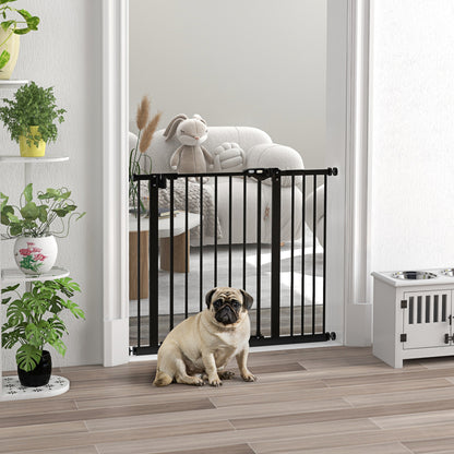 Pawhut Barrera De Seguridad Para Perros Extensible 74-94 Cm_1