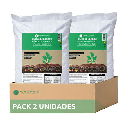 Humus de Lombriz Planeta Huerto 84 l