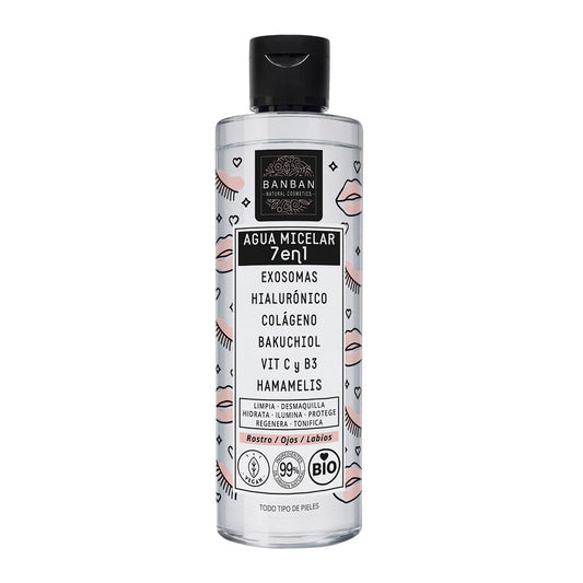Agua Micelar 7 En 1 Exosomas Hialurónico Bio 250ml Banban_0