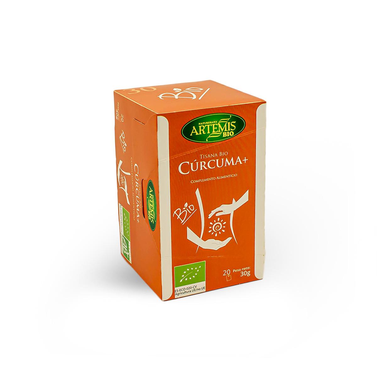 Tisana Cúrcuma Plus Eco 20 Filtros Artemisbio
