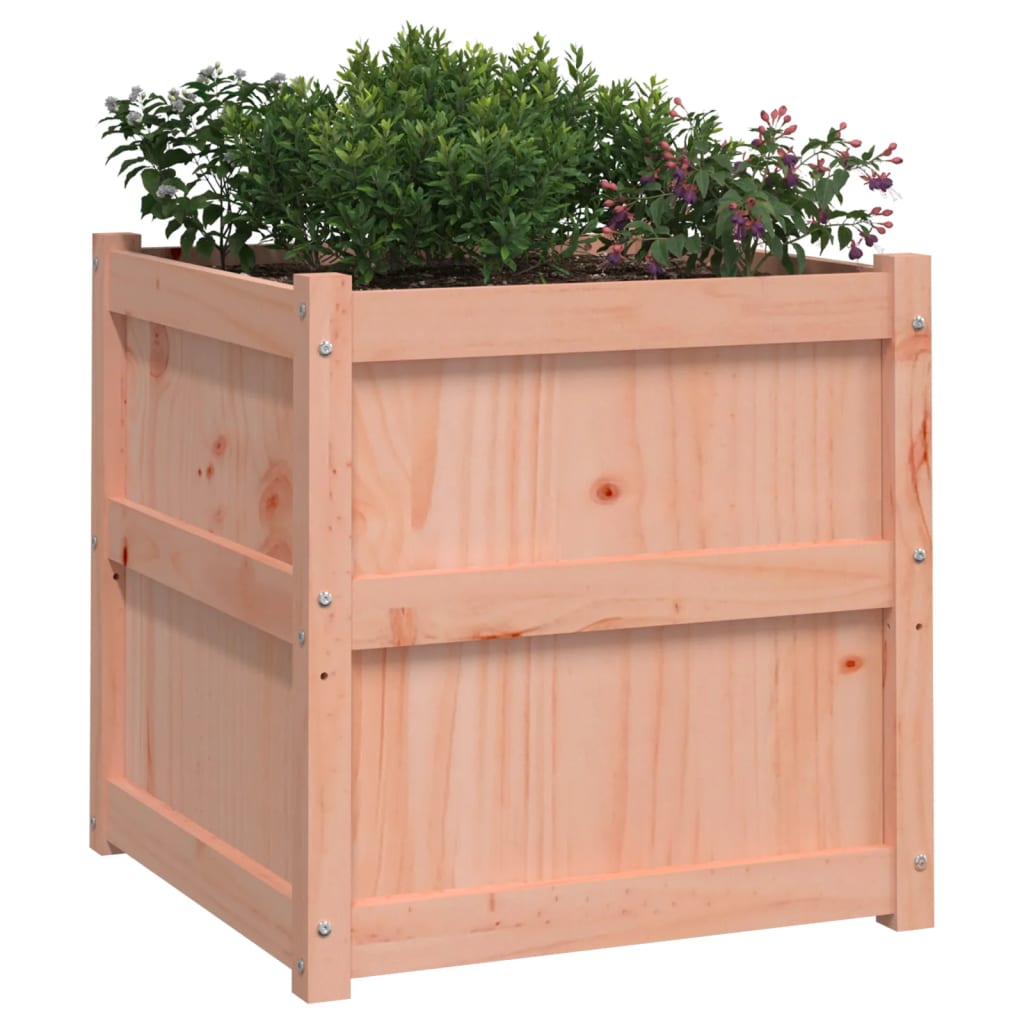 Jardinera Madera Maciza De Abeto Douglas 60x60x60 Cm_3