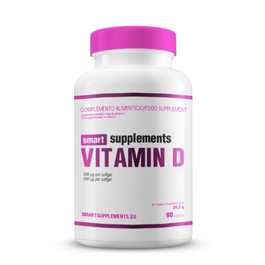Vitamina D 100μg - 90 Softgels - Vitamina D - Smart Supplements_0