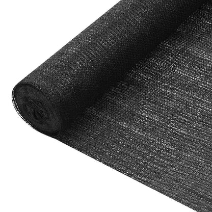 Vidaxl Red De Privacidad Hdpe Negro 1,5x50 M 75 G/m²_0