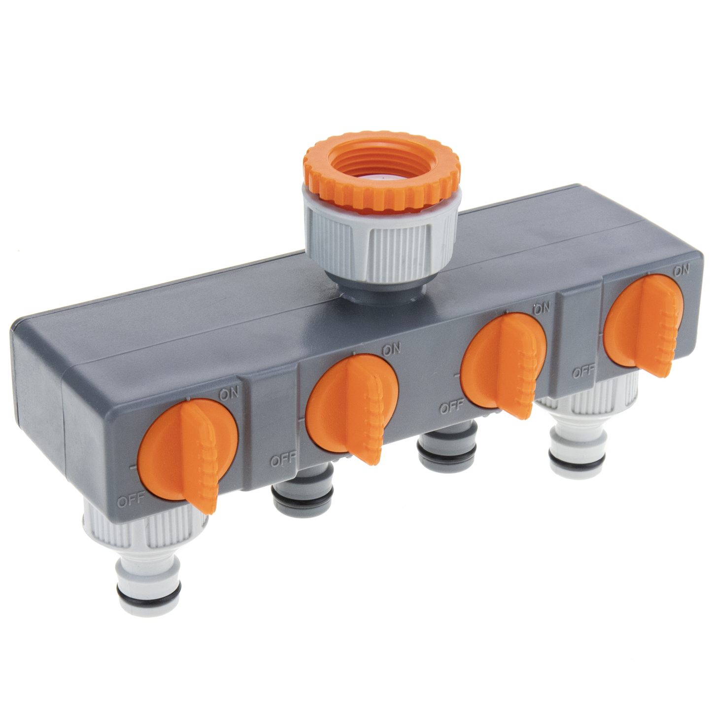 Adaptador De 4 Vías Para Grifo De Jardín De 3/4_0