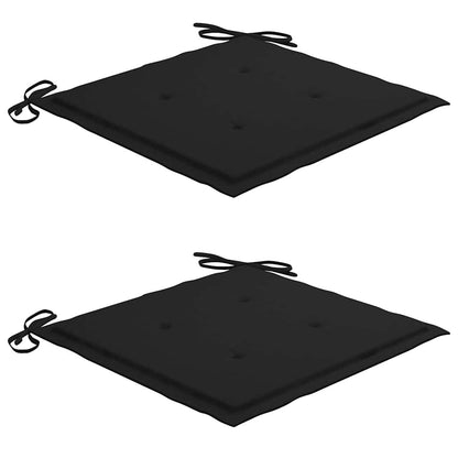 Vidaxl Sillas De Comedor Jardín Con Cojines 2 Uds Madera Maciza Acacia_3