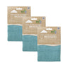 Pack 3x Bayetas PET reciclado microfibra 30 x 30 cm Eco Friendly ROZENBAL