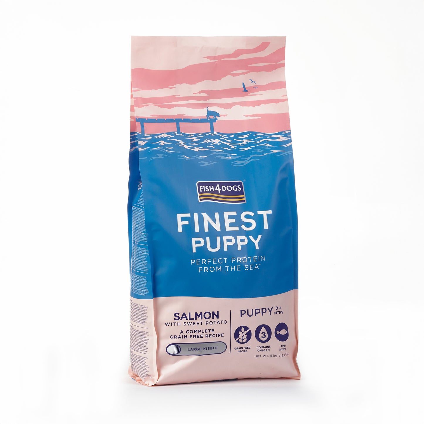 Fish4dogs Pienso Para Cachorro Sin Cereales – Salmón Y Boniato 1,5 Kg_1